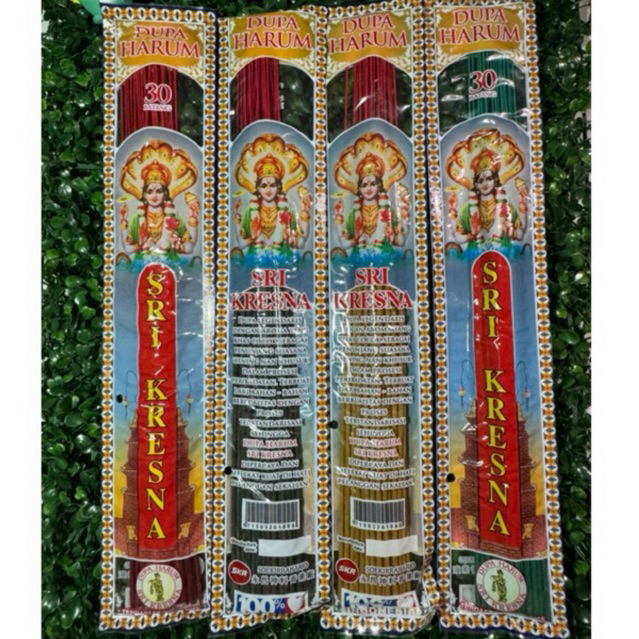 Dupa Hio Sri Kresna | Dupa Hio Sri Krisna | Dupa Hio Krisna Merah, Kuning, Hitam, Hijau 30batang