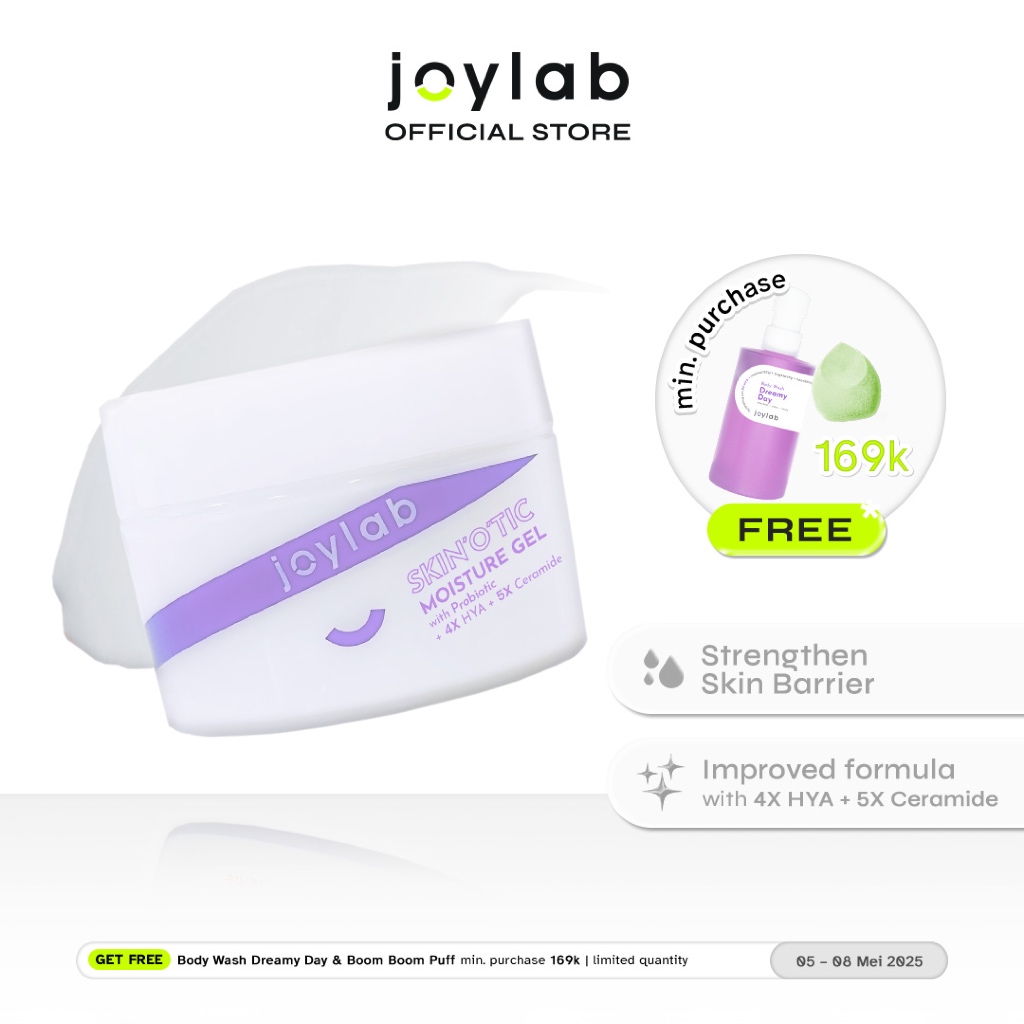 [ RELAUNCH ] JOYLAB - Skin'o'tic Moisture Gel w/ Probiotic + 4x HYA + 5x Ceramide 30gr | Skinbarrier