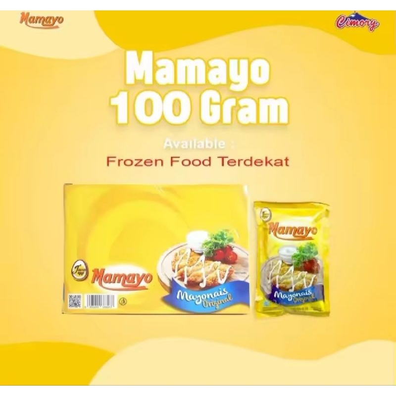 

MAMAYO MAYONAISE ORIGINAL 100gr /MAMAYO 100 GRAM