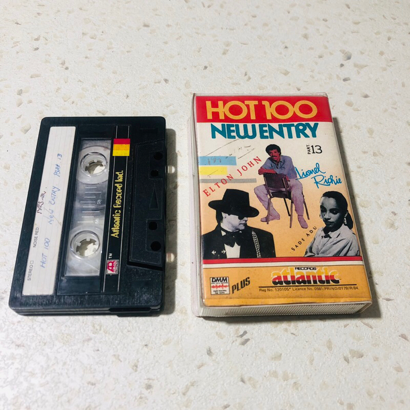 Kaset Pita HOT 100 NERENTRY - Kaset Pita Original