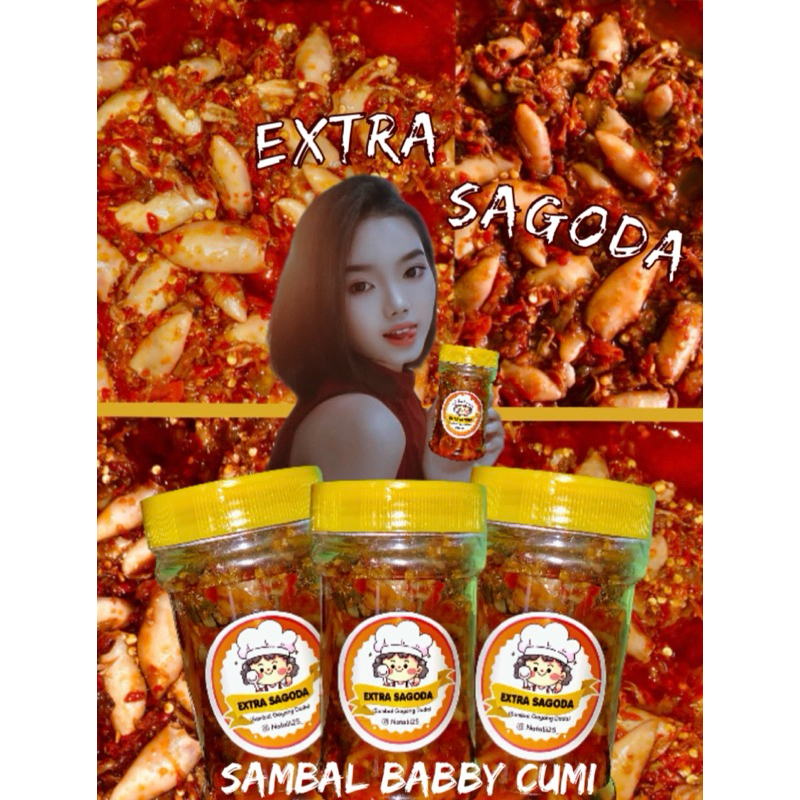 

SAMBAL CUMI UTUH BY NATALI SAMBAL EXTRA SAGODA