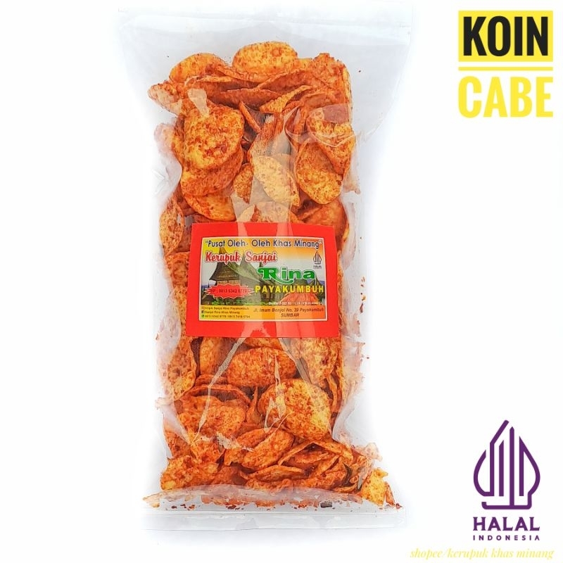 

Kerupuk Koin Nan Balado Pedas Enak Khas Padang