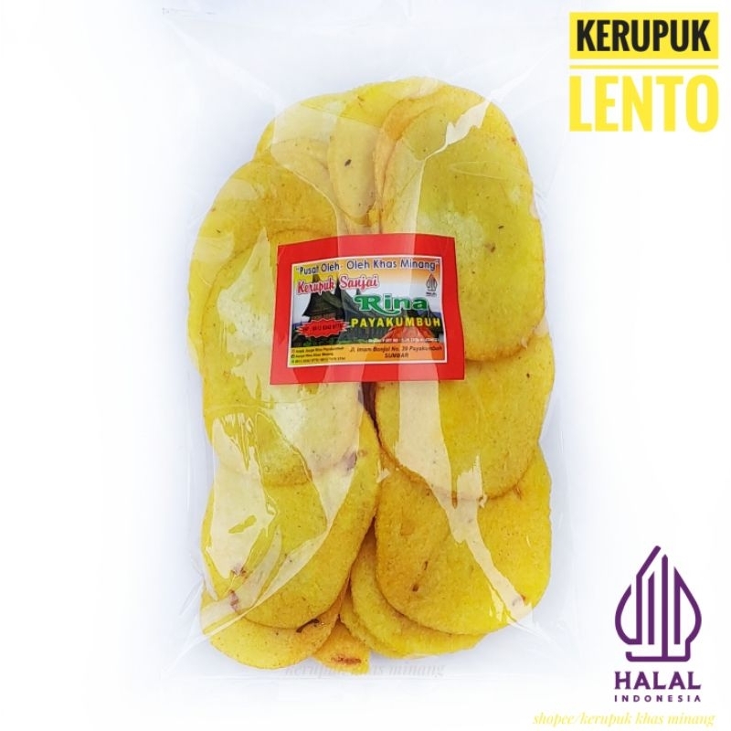 

Keripik Lento | Kripik Khas Minang