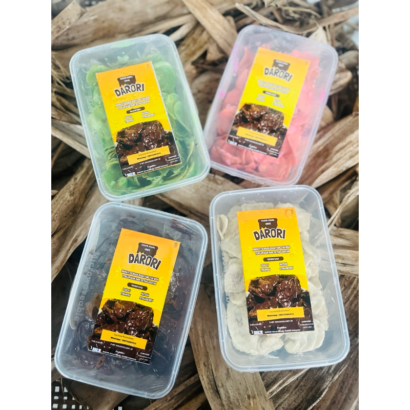 

Keripik Pisang coklat lumer Varian Rasa