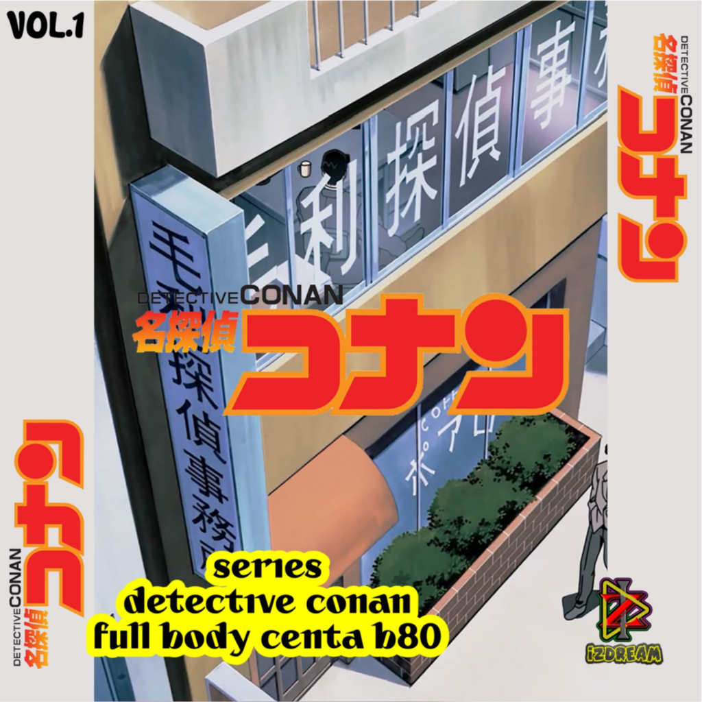 

STICKER DETECTIVE CONAN FULLSET CENTA B80 (VOL.1)
