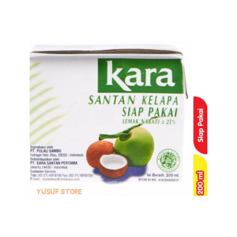 

KARA SANTAN KELAPA SIAP PAKAI 200 ML
