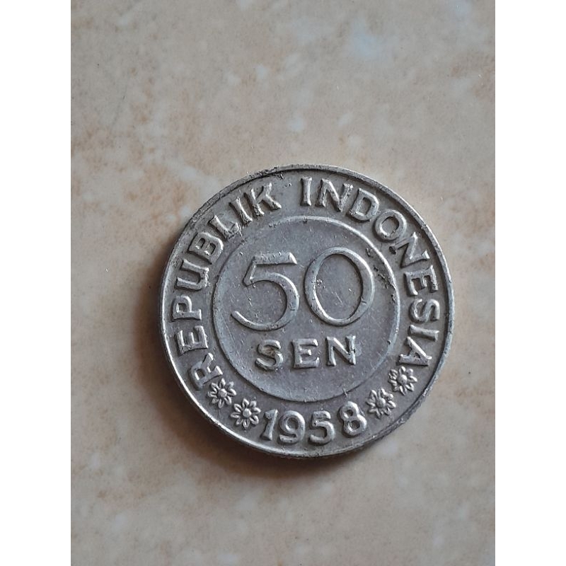 KOIN KUNO /BARANG ANTIK,KOIN KUNO 50 SEN
