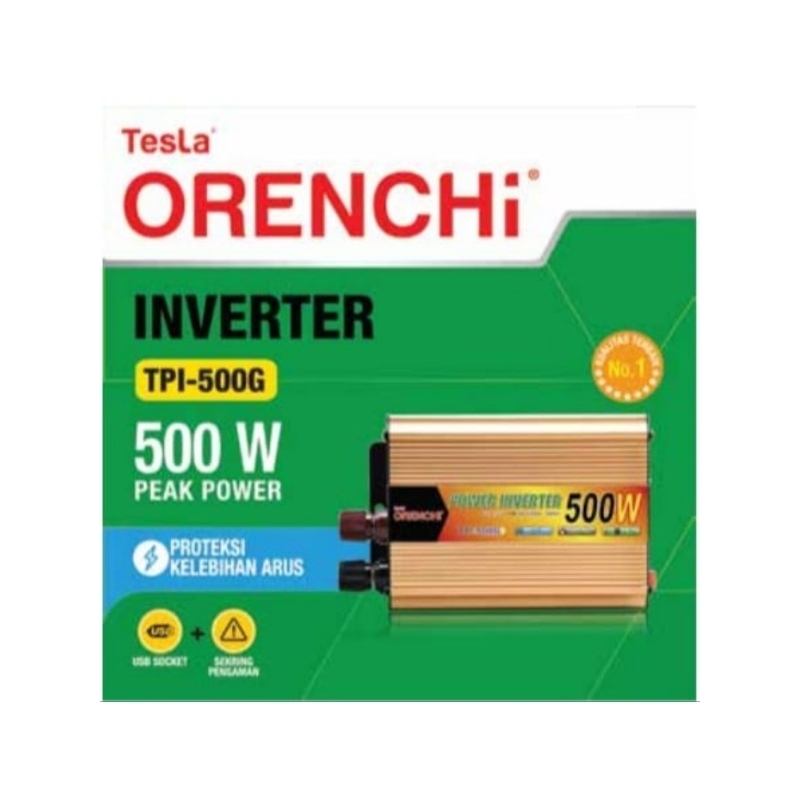 ORENCHI TESLA INVENTER LISTRIK DC KE AC  ARUS 12V KE AC ARUS AKI KE LISTRIK 220V