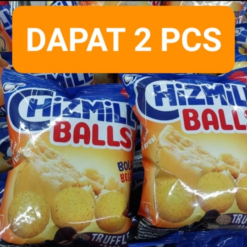 

SNACK CHIZMILL BALLS GRANA CHEESE PROMO DAPAT 2 PCS