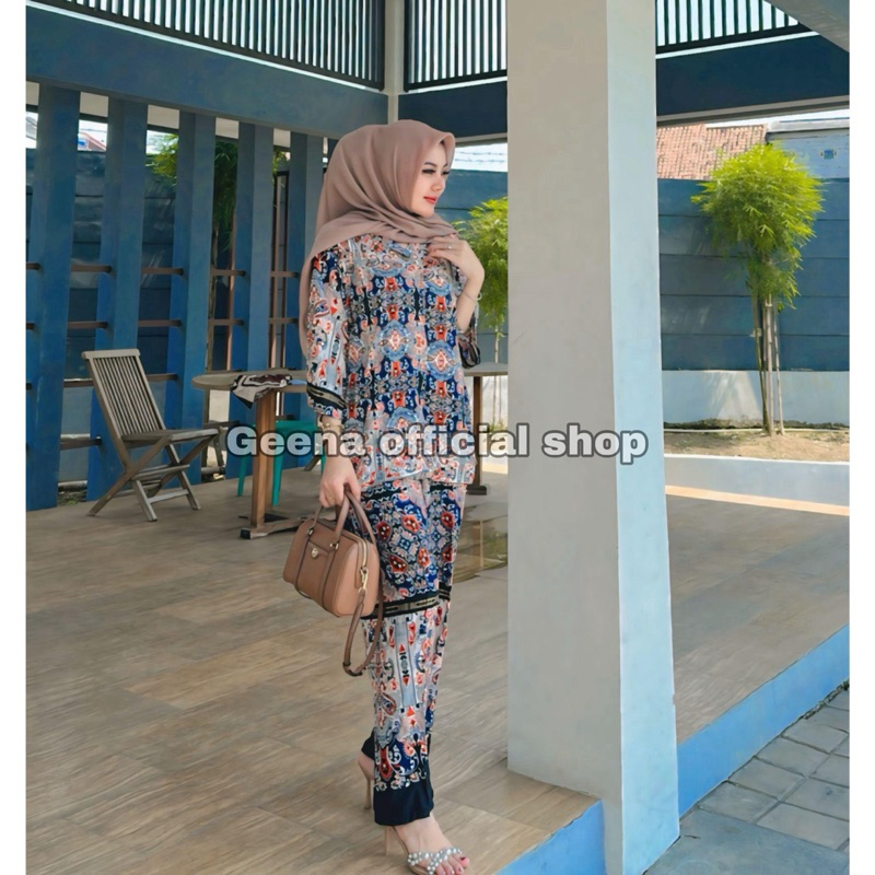 BAJU ONE SET 2025 ATASAN BAWAHAN WANITA BAHAN RAYON SETELAN BUSUI
