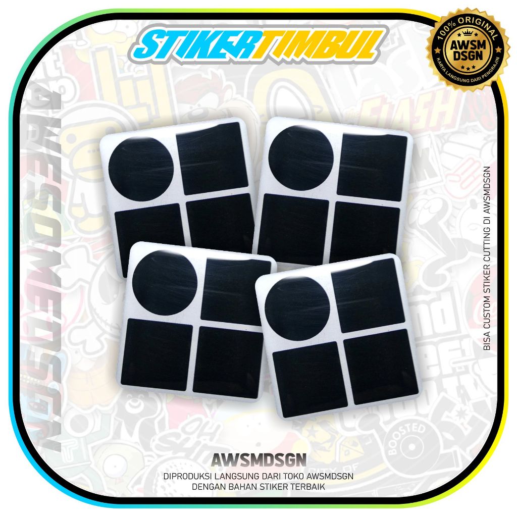 Logo stiker Emblem d&b audiotechnik sound