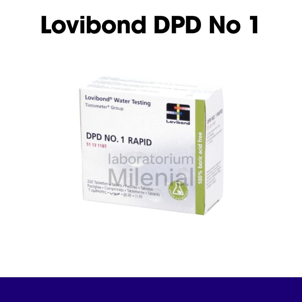 Refill Pool Test Kit Chlorine Lovibond DPD No.1 Rapid for Test Kit