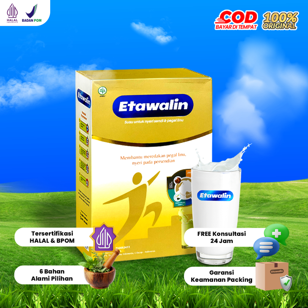 

Etawalin | Susu Kambing Etawa Original Solusi Alami Atasi Pegal Linu Kebas Kesemutan Nyeri Sendi