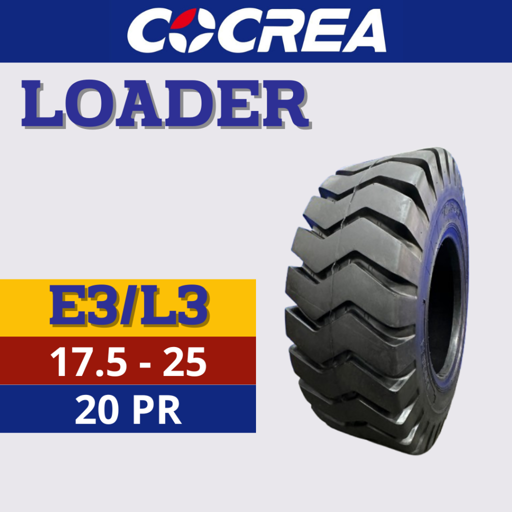 ANEKA BAN COCREA Ban Loader 17.5-25 E3/L3 20PR ban wheel loader