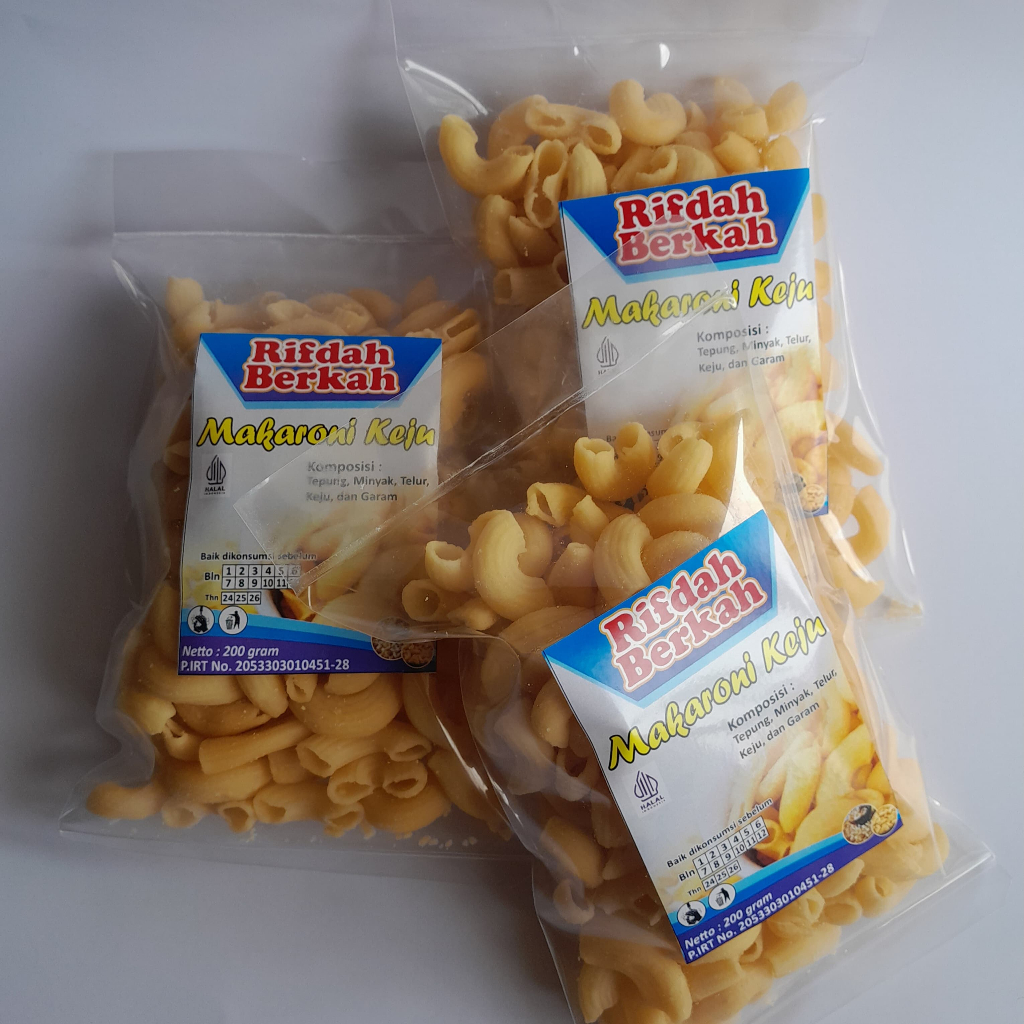 

Makronyes, Makaroni Keju (kemasan 200gr)