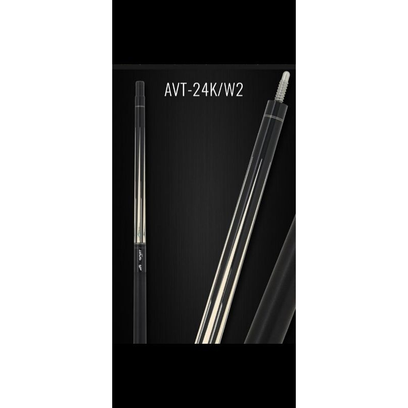 Stik Mezz AVT-24K+shaft WX Sigma Black Maple play Cue Billiard