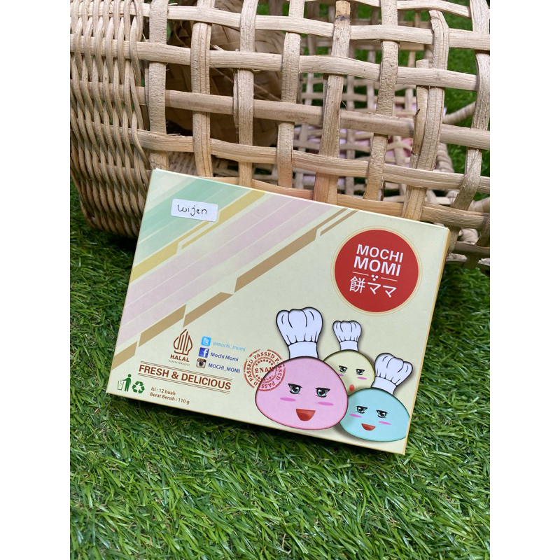 

Mochi Momi Kecil Wijen isi 12 pcs