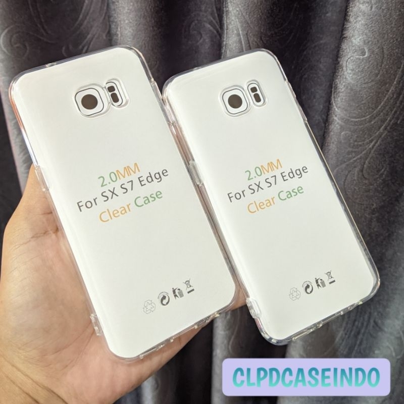 Soft Case Samsung S7 Edge Transparan
