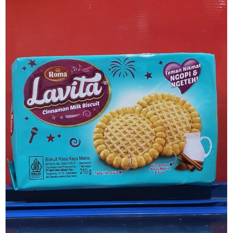 

Roma Lavita Cinnamon Milk Biscuit 210gr