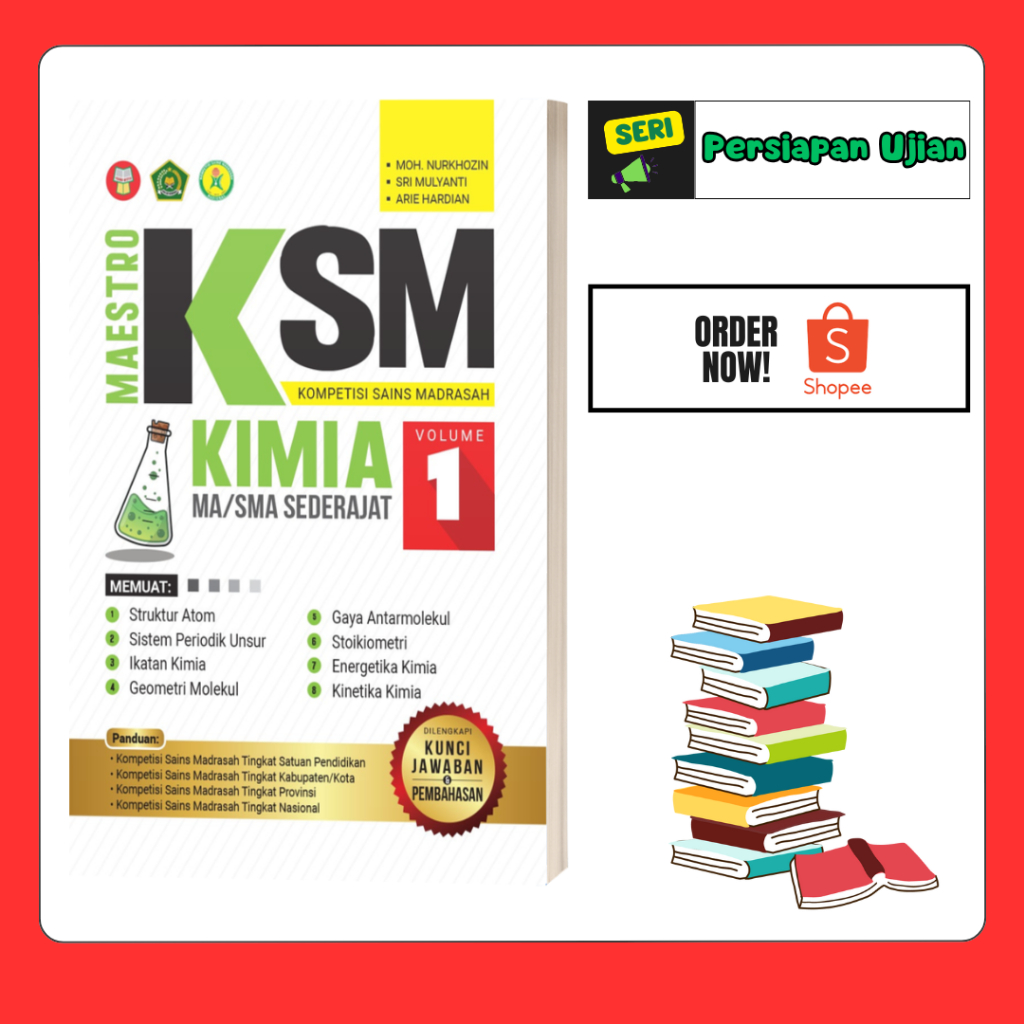 Buku KSM Kompetisi Sains Madrasah Kimia MA/SMA Volume 1 Yrama Widya