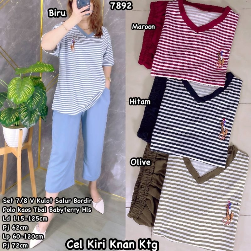 7892SET Set 7p8 V Kulot Salur
