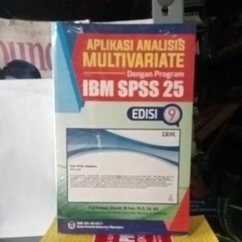 SPSS 25 EDISI 9 IMAM GHOZALI ORIGINAL