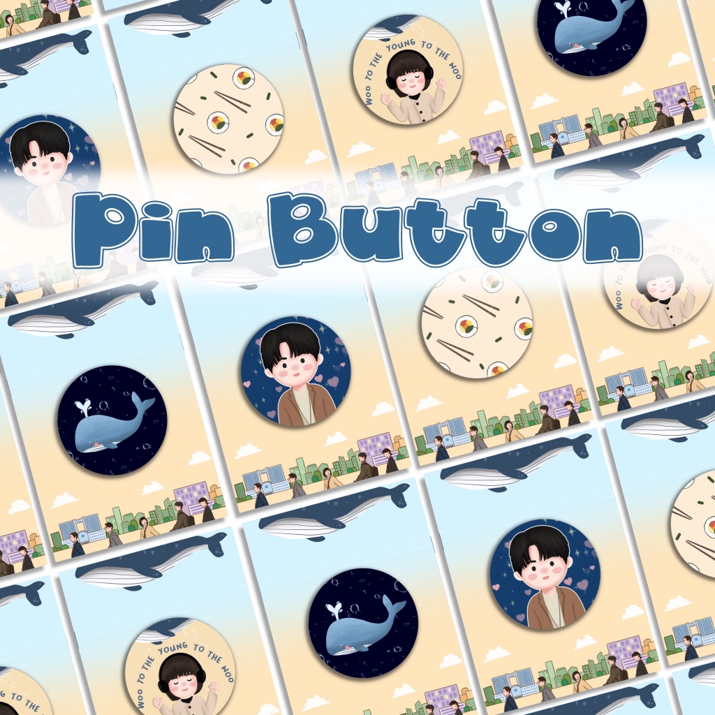 Extraordinary Attorney Woo Pin Button