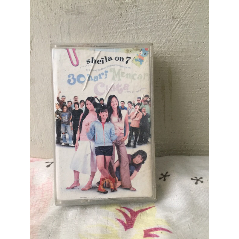 kaset pita jadul Sheila on 7 album ost 30 Hari Mencari Cinta