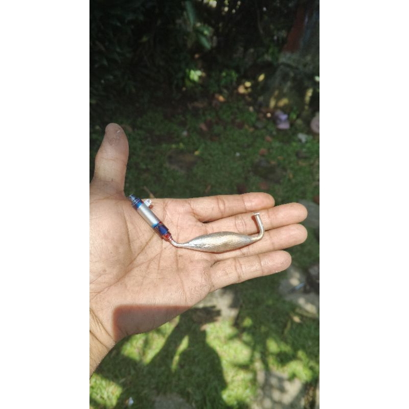 miniatur knalpot ninja rr,new,kips cocok untuk motor miniatur