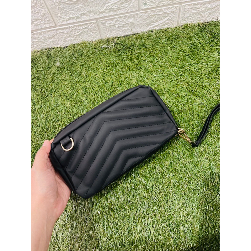 tas dompet handphone tas HPO hitam murah