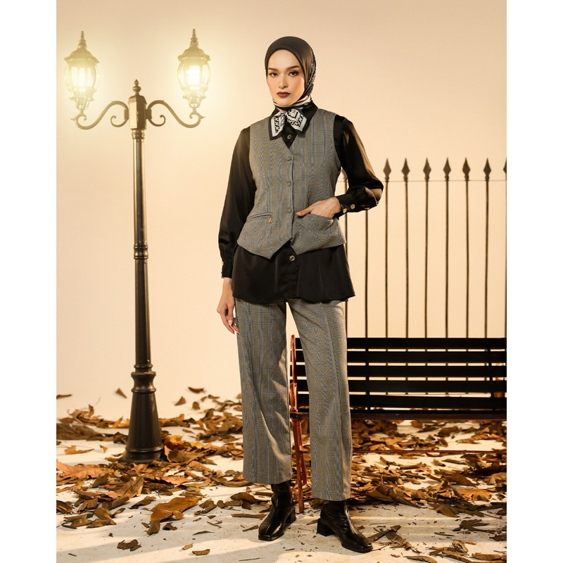 Arlet Vest Set Zaskia Sungkar