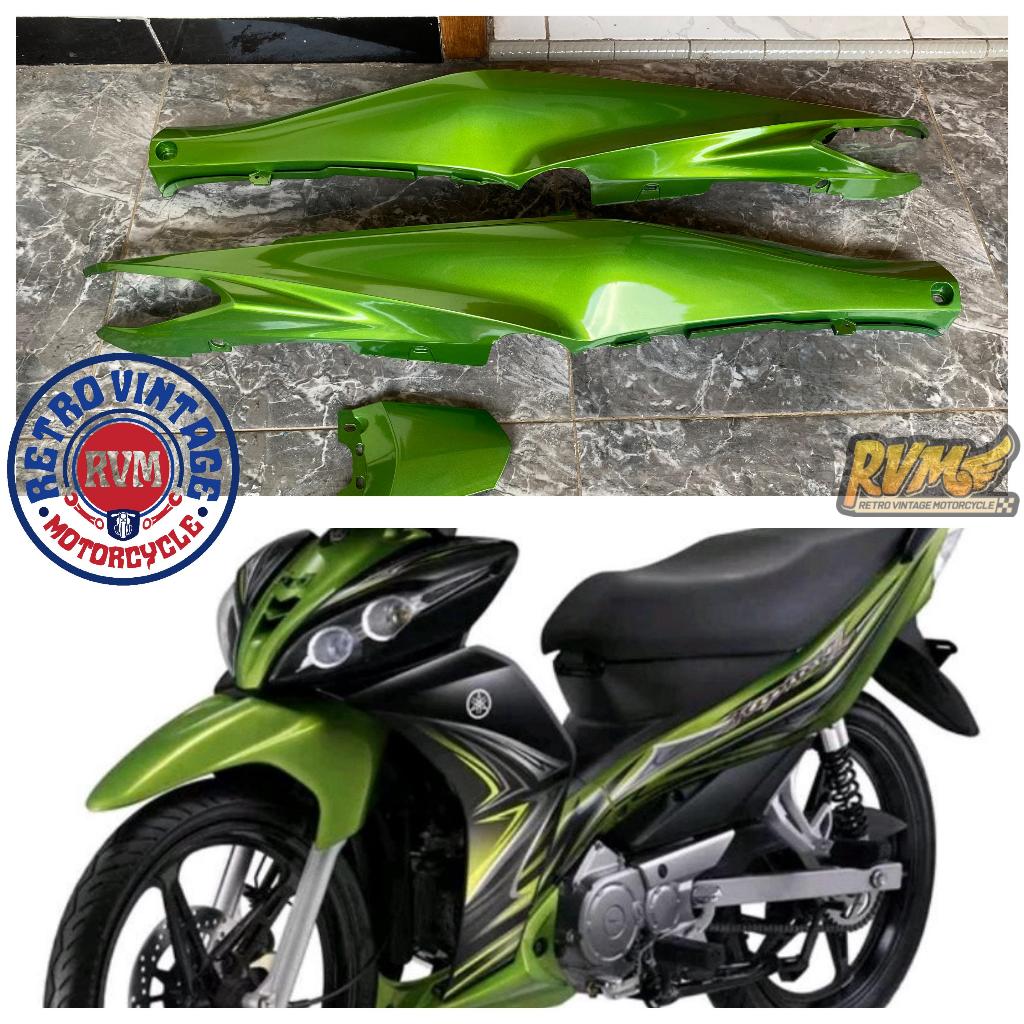 Termurah Body belakang Jupiter Z Robot set striping Body Belakang Jupiter Z Robot Plus Stiker 2010 s