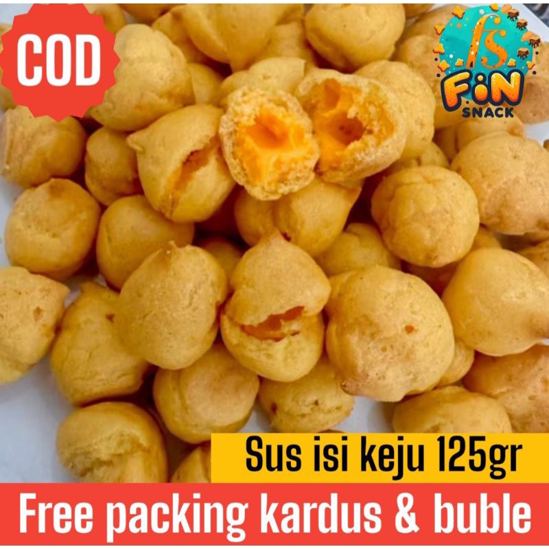 

Kue Sus isi KEJU 125 gram Snack Kiloan Cemilan Camilan Jajanan Murah Makanan Ringan