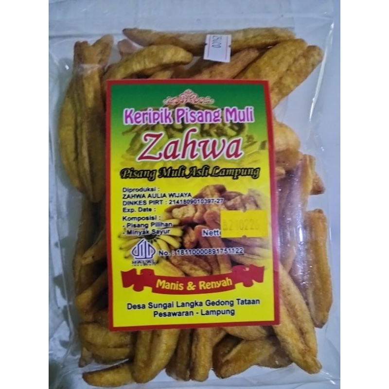 

keripik pisang muli oven,asli Lampung 200gram