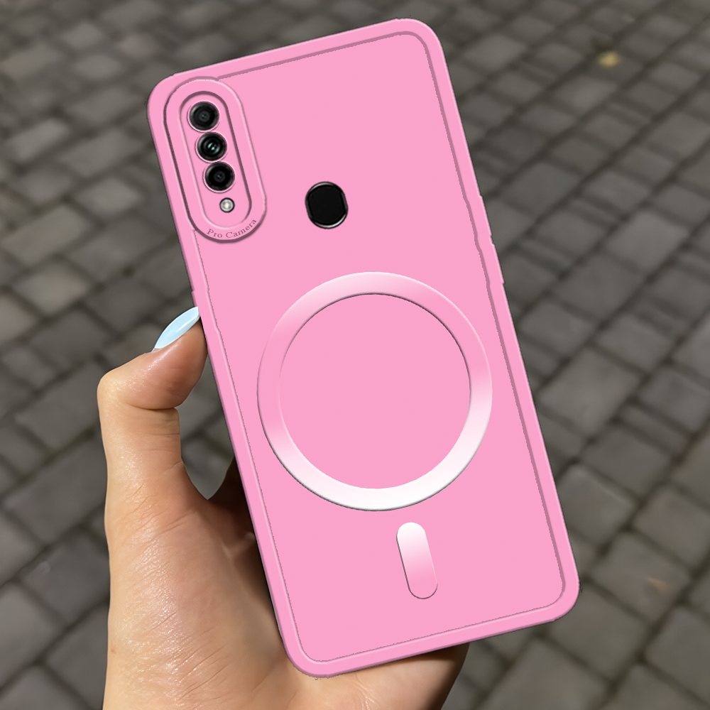 SOFTCASE HP UNTUK TIPE OPPO A31 2020 MODEL RING MAGESAFE TERBARU