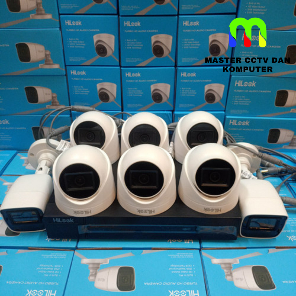 Paket CCTV 8 Channel 8 Kamera 2mp