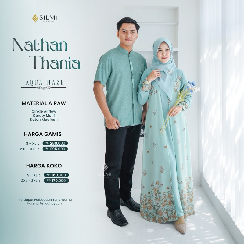 COUPLE NATHAN THANIA AQUA HAZE BY SILMI