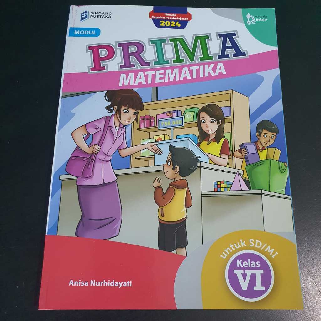 Modul Matematika 6 - Buku Pendamping Matematika untuk Kelas 6 SD/MI - Prima - Merdeka Belajar
