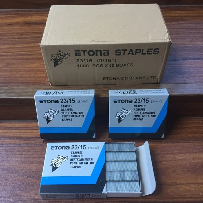 

ISI STAPLES ETONA 23/15 (BOX KECIL)