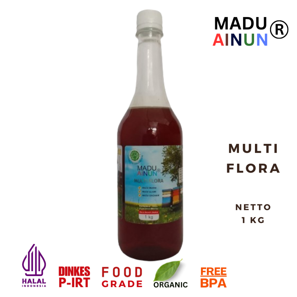 

Superfood Madu AINUN Multi Flora Madu Mentah Asli Murni 100% tanpa campuran