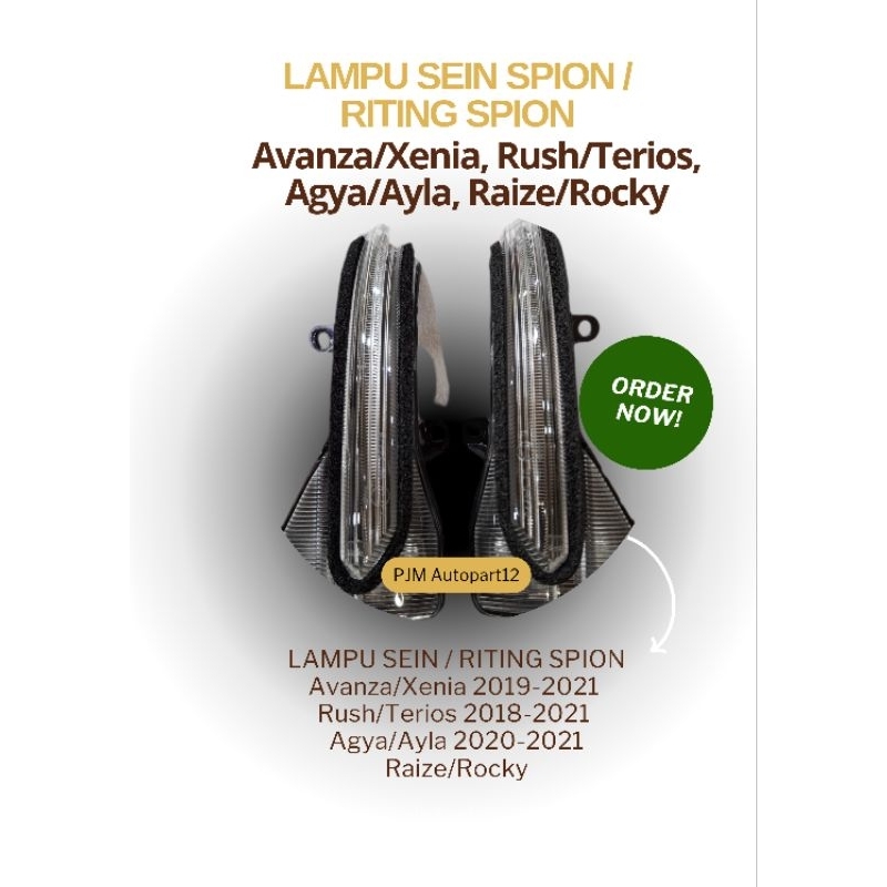 LAMPU SEIN/ RITING SPION XENIA 2019-2021