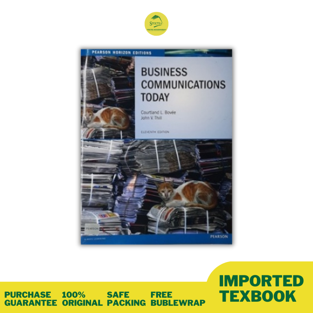 Buku Business Communication Today 11 Edition 9780273779902