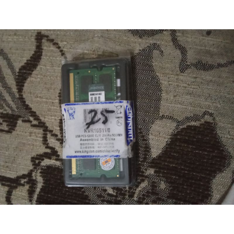 RAM LAPTOP BEKAS KINGSTON 8GB DDR3