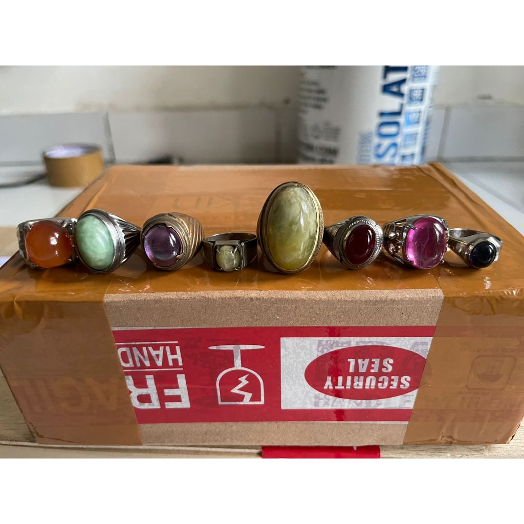 Jual cincin batu akik borongan