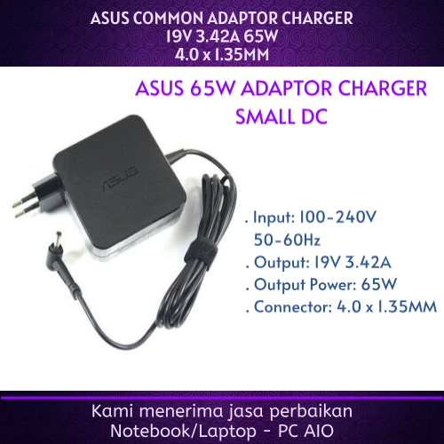 Asus 19v 3.42a K413E K413EA K413F K413FA K413 E402 UX301 UX303 UX305 UX305F UX410U UX430U X441 X453 