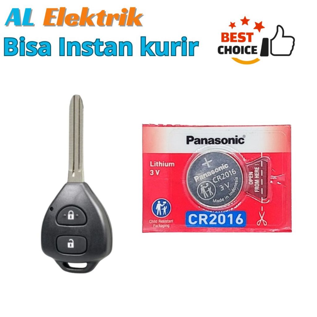 BATERAI REMOT MOBIL KIJANG INNOVA BATTERY REMOTE ALARM KUNCI ORIGINAL