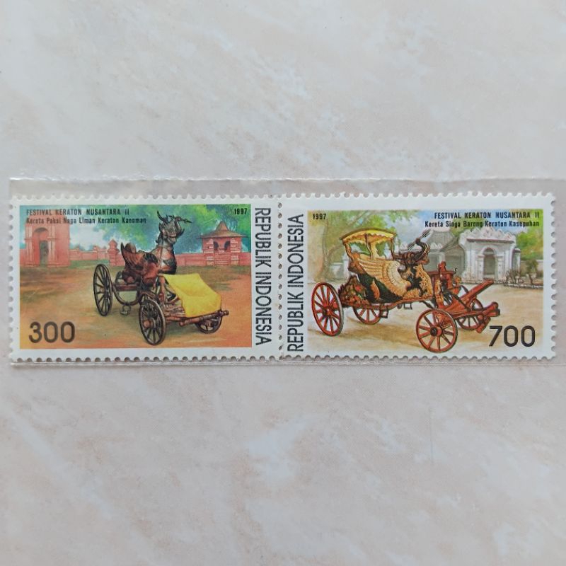 

Perangko Prangko Set Lengkap Seri Festival Keraton Nusantara II 1997 Mint - YN2335