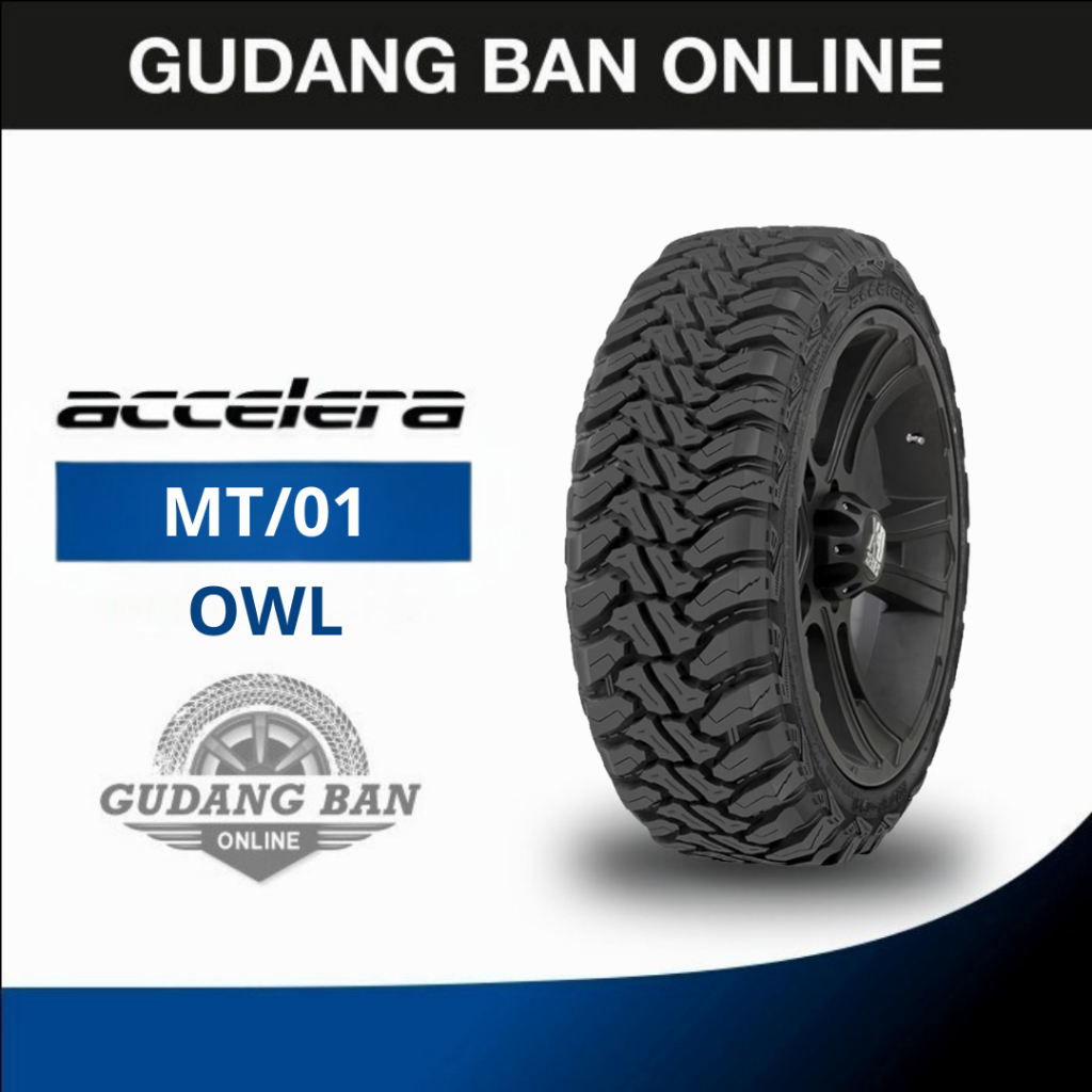 Ban 33X12.5 R15 Accelera MT01 MT 01 OWL