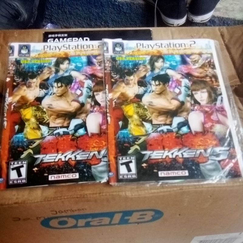 kaset ps 2 tekken 5