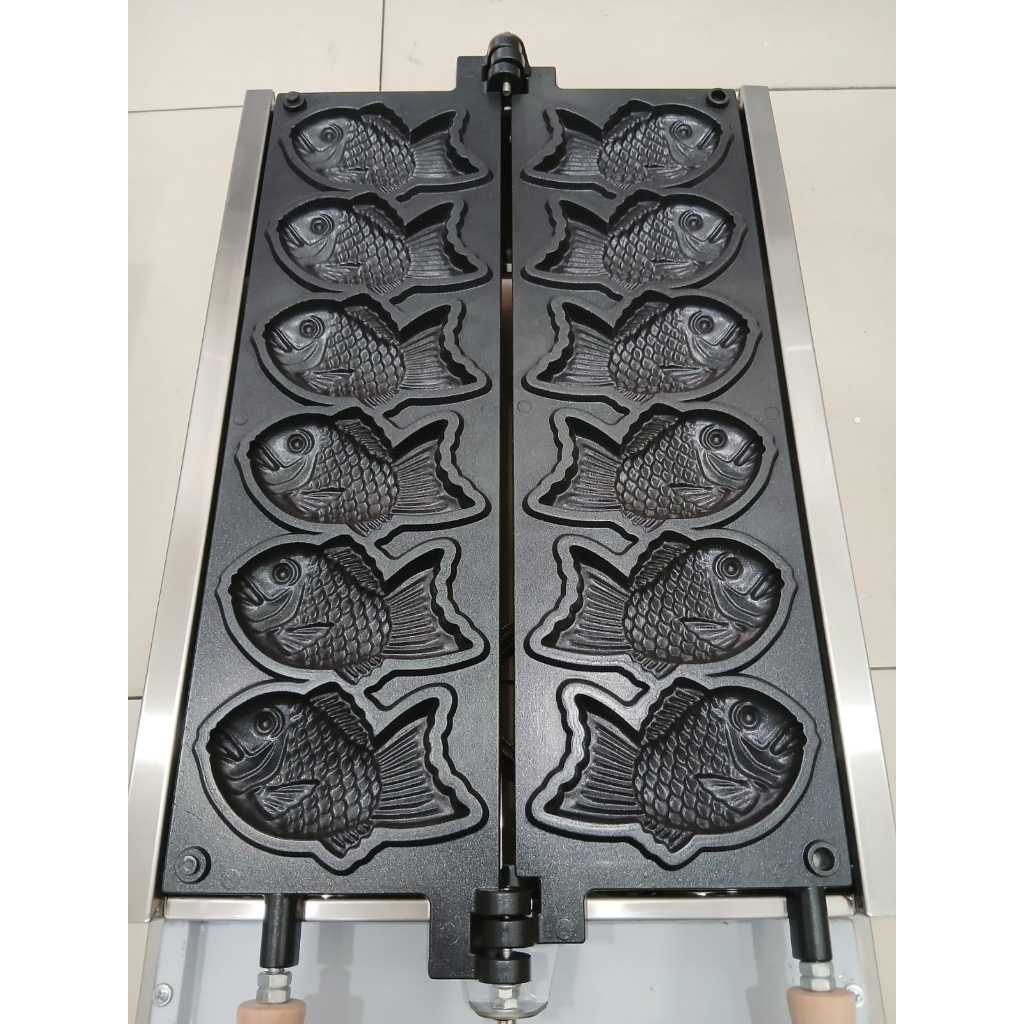 Mesin Cetak Waffle Ikan Besar / Electric Fish Cake Waffle Baker WILLMAN